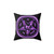 Tetragrammaton Sigil Light Black Pillow