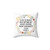 Philippians 4:6 Bible Verse Decorative Pillow
