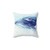 Humpback Whale Mom and Baby Painting Pillow