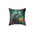Peacock Pillow - Vibrant Nature-Inspired Decor