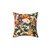 Vintage Floral Throw Pillow