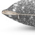 Silver Gray Sparkle Stars Pillow