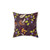 Forest Mushroom Patterned Pillow