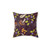 Forest Mushroom Patterned Pillow