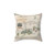Hundred Acre Wood Map Decorative Pillow