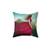 The Rose Garden Pillow - Decorative Throw Cushion featuring a romantic floral design