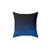 Futuristic Circuit Board Pattern Pillow