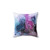 Colorful Abstract Watercolor Painting Pillow