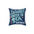 Enchantment Under the Sea Retro Poster Pillow