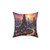 City Skyline Pillow - Urban Home Decor