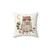 Cottagecore Raccoon Mushroom Decorative Pillow
