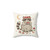 Cottagecore Raccoon Mushroom Decorative Pillow