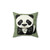 Panda themed memory foam pillow