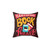 Certified Book Lover's Pillow with hand-lettered design
