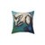 Possum Collage Decorative Pillow