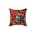 Night Garden Pillow featuring unique floral and urban design