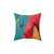 Vibrant Horse Throw Pillow
