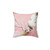 Vintage Ice Cream Girl Pillow
