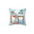 Watercolor Winter Hats Decorative Pillow