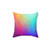 Colorful galaxy sky print decorative pillow