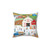 Autumn Harvest Moon Decorative Pillow