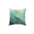 Abstract floral painting pillow