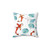Waterlily and Koi Fish Decorative Pillow