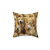 Soft and adorable golden retriever pillow