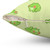 Whimsical frog pillow with a cottagecore aesthetic design