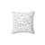 Math Formulas and Numbers Decorative Pillow