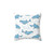 Starry Whale Shark Decorative Throw Pillow