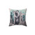 DJ Otter Graphic Decorative Pillow