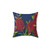 Australian Flora Bottlebrush Crimson Flowers Pillow