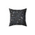 Glitter Galaxy Pillow - Astronomy Bedroom Decor