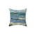 Vincent Van Gogh Seascape Painting Throw Pillow