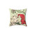 Mistletoe Kiss Decorative Throw Pillow