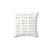 ABC Scriptures (Light) Pillow - JW Convention Souvenir