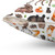 Woodland Animals Watercolor Pillow