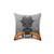 Doldrums Pillow - Cute, Soft Grey Decorative Pillow for Home