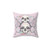 Pastel Death Moth Decorative Pillow