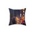 Neon Noir Street Reflecting Pillow