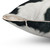 Cowhide Accent Pillow with Spotted Cow Pattern