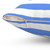 Striped Blue and White Decorative Pillow