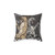 Hyena Print Throw Pillow for Dark Backgrounds