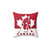 Team Canada Hockey Design Pillow by Subgirl