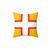 Dorset Flag Pillow - Decorative Patriotic Cushion