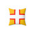Dorset Flag Pillow - Decorative Patriotic Cushion
