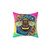 Colorful Bumblebee Pillow - Vibrant Decorative Cushion