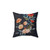 Midnight Bouquet Floral Pillow