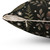 Midnight Forest Pillow with Mushroom, Leaf, and Moth Designs